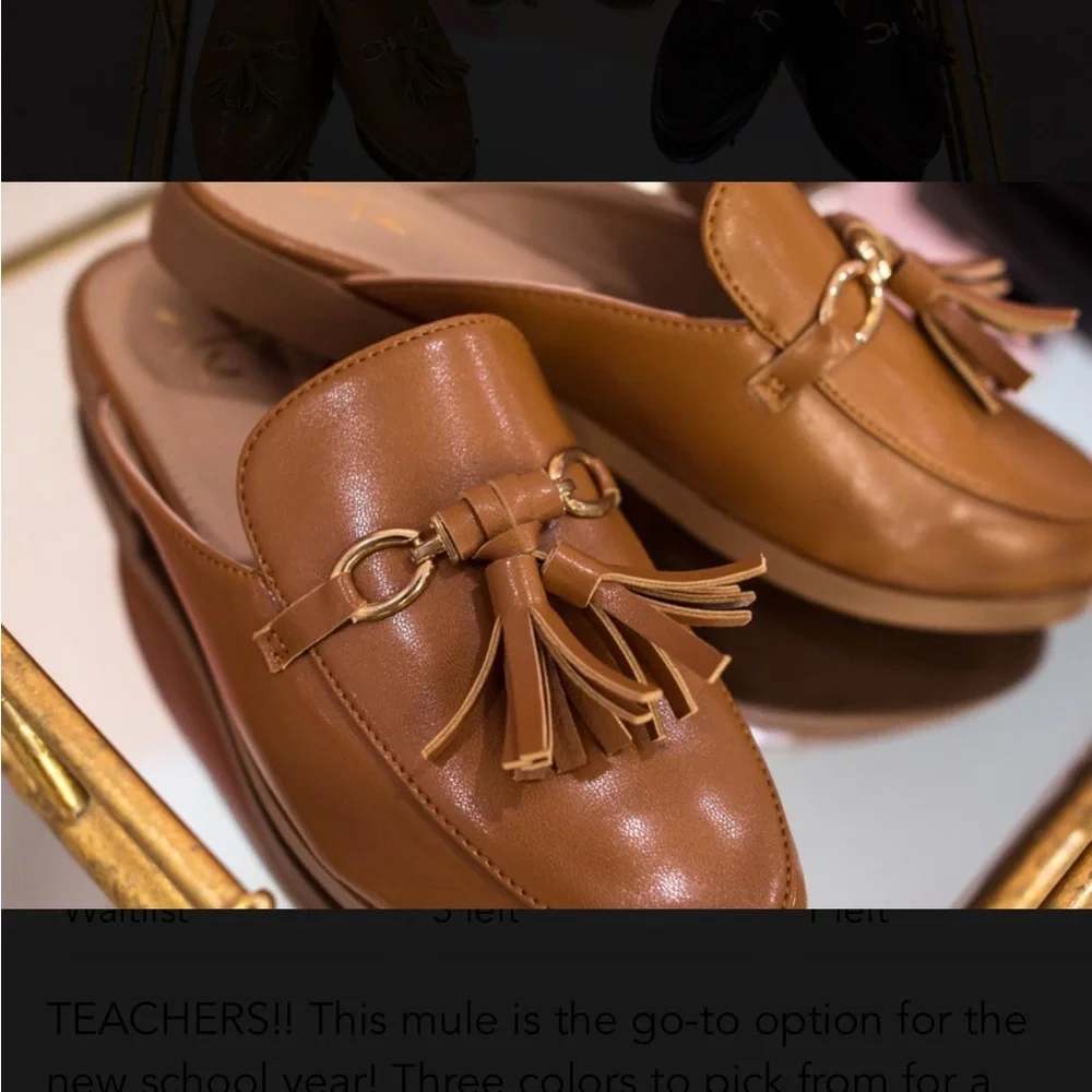 Brown mules - Picture 7 of 7